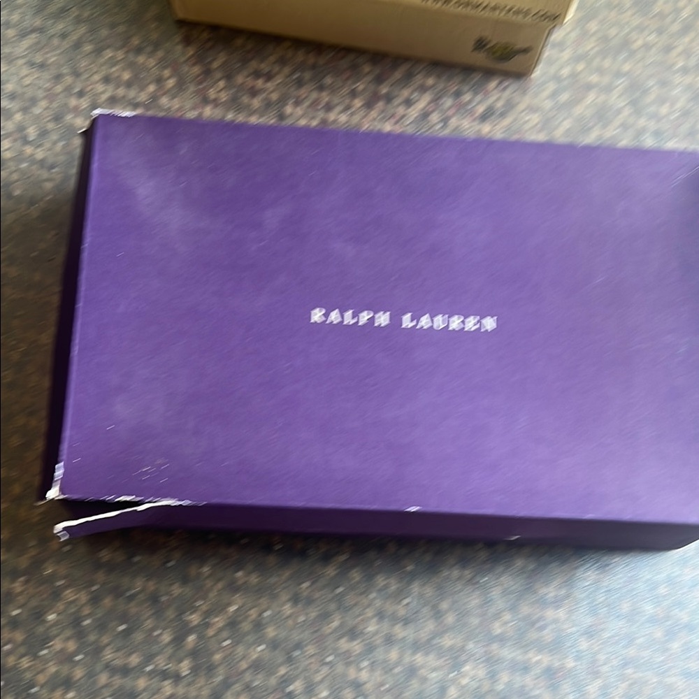 Ralph Lauren tall rain boot. Brand new with box.